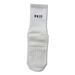 001 Women's Fitness Floor Trendy Mid-Calf Letter Yoga Sports Sweat-Absorbent Breathable Non-Slip Professional Pilates Socks_desvips.com