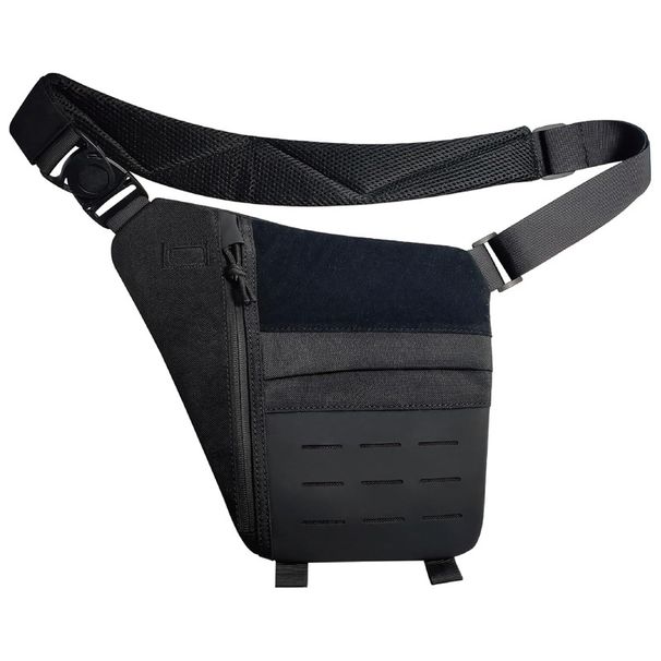 Oxford Cloth Single Shoulder Anti-Theft Concealed Men's Close-Fitting Crossbody Chest Tactical Holster_desvips.com