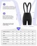 ROCKBROS Bike Bib Shorts Ladies Cycling Shorts Padded XS-XXL_desvips.com
