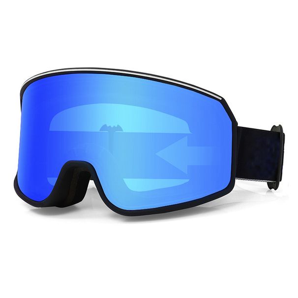 Outdoor Sports Anti-Fog Large Cylinder For Men And Women Mountaineering Snow Equipment Ski Goggles_desvips.com