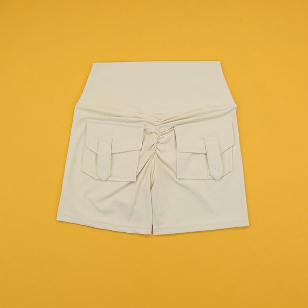 FYfever Vital Women's Quick-Dry Pocket Nude Training Fitness Women Sportswear Butt Lifting Peach Gym Yoga Shorts_desvips.com