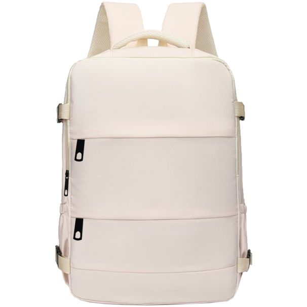 Graceful Practical Multi-color Backpack Multi-pocket Design Adjustable-strap Lightweight For Commute Casual Bag_desvips.com