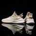 2025 New Autumn Men's Breathable Odor-Resistant Mesh Dad Shoes Korean Style Sports Casual Sneakers_desvips.com