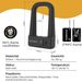 ROCKBROS Bike Lock U-Lock NFC Smart Lock Motorcycle Lock Shackle Lock_desvips.com