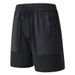 2026 Woven Shorts With Stretch, Antibacterial And Cool Feeling, Outdoor Breathable, Sports And Quick Drying Running Shorts_desvips.com