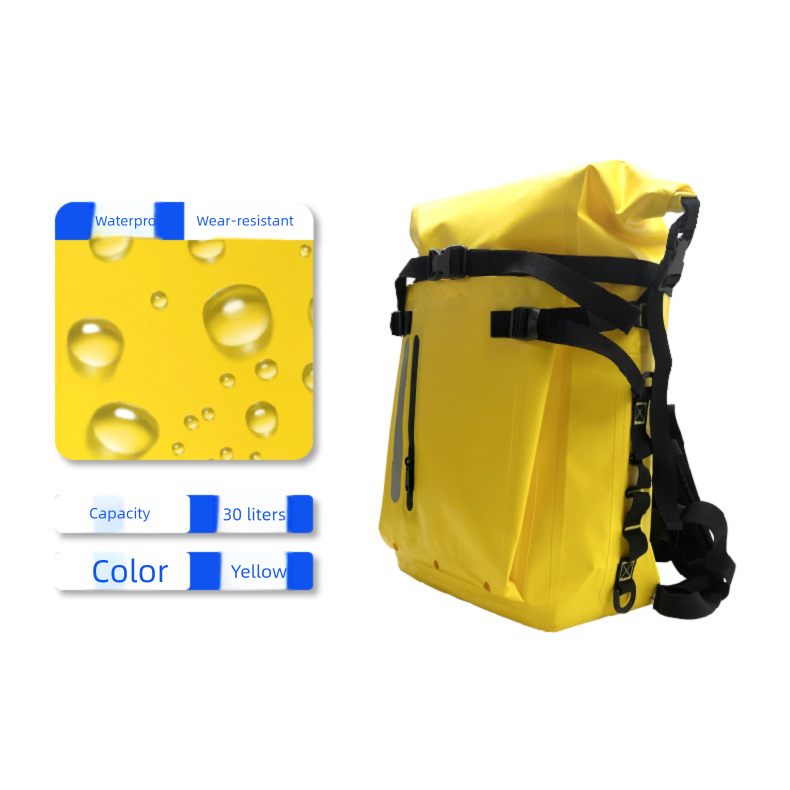 Outdoor Camping 30L Waterproof Backpack Hiking Leisure Diving Beach Travel Lure Bag_desvips.com