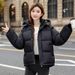 New Student Short Down Jacket Korean Edition 2024 Loose Thick Winter Bread Cotton Women's Coat_desvips.com