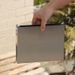 Portable Compact Stainless Steel Camping Table, Foldable Ultralight Desk For Picnic, BBQ, Tea & Outdoor Activities_desvips.com