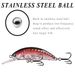 4.6g Crankbait Fishing Lure Floating Hard Bait Laser Bass Lure ABS Minnow Rattle Ball For Long Casting Saltwater Trout Pike_desvips.com