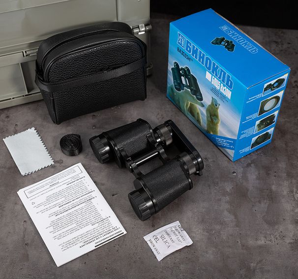 Manufacturer Wholesale Soviet Style 8X30 HD High Magnification Outdoor Metal Binoculars Coordinate Rangefinder Low Light_desvips.com