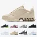 Zoom Spiridon Cage 2 Trendy Fashionable Low Thick Soled Comfortable Versatile Shoes Shock Absorbing Liquid Silver Sport_desvips.com