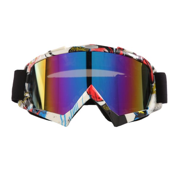 Unisex Motorcycle Ski Goggles - Windproof & Anti-Sand Sports Goggles With Interchangeable Lens & Stylish Frames (Multiple Colors & Patterns)_desvips.com