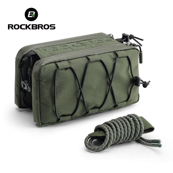 ROCKBROS 1L Bicycle Double Frame Bag Top Tube Bag Front 5 Color Road Bike, MTB_desvips.com