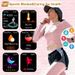 2025 New Women Men AI Smart Diagnosis Watch HRV+PPG Blood Pressure Heart Rate Health Monitor IP68 NFC Fashion Sports_desvips.com