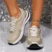 Thick Soled Round Head Fashion Shoes Women Comfortable Breathable Casual Wear-resistant Sneakers Zapatos De Mujer260228_desvips.com