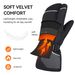 Premium Winter Electric Glove Waterproof Insulated Multi Heat Touchscreen Heated Ski Gloves_desvips.com