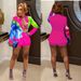 Women's Clothing Wear Sexy Suit Printed Jacket_desvips.com