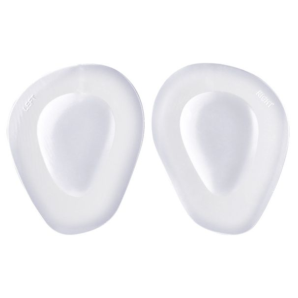 Suitable For All Seasons GEL Size For Women Half High Heel Shoe Thickened Non-Slip Transparent Forefoot Soft Pads_desvips.com