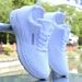 Men's 2025 Spring New Mesh Soft Non-Slip Running Thick Sole Breathable Sports Shoes For Men_desvips.com