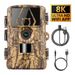 PR801W Ultra HD 8K Video 60MP Photo APP WIFI Outdoor Hunting Hunting Camera Track Camera_desvips.com