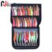 10PCS/Bag Pesca Squid Bait Hook Wooden Shrimp Jig Fishing Lures Hooks Wood Artificial Luminous Jigging Lure With Bag_desvips.com