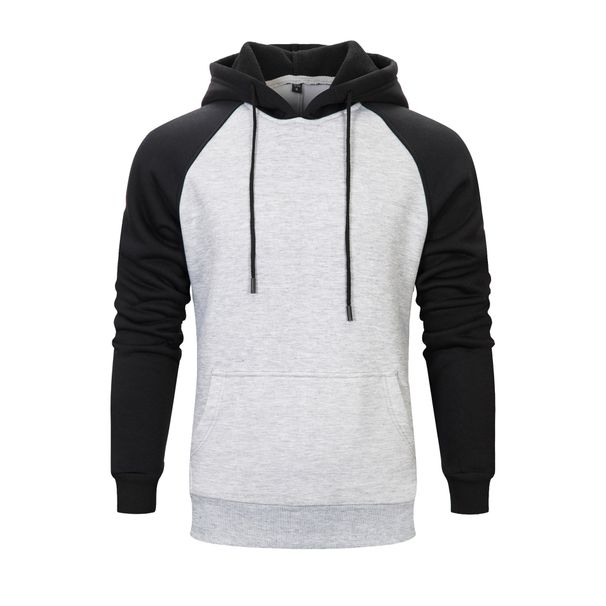 Men's Clothing sweatshirt size new men's pullover hooded brushed couple sweatshirt WY39_desvips.com