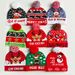New Year Glowing Christmas With LED Colorful Flashing Lights Adult And Children Universal Warm Knitted Wool Hat_desvips.com