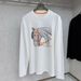 New Long Sleeve Spring Autumn Ins Trendy Brand Top Layer Inner Wear Fashion Base Shirt Men's T-Shirt_desvips.com