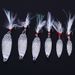 Far Throw Sequin Fishing Metal Bait, Leech, Bare Piece, Rotating Bait Road, Sub Sequin, Horse Mouth_desvips.com