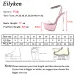 Eilyken Pink Sweet Ankle New Buckle Strap Women's Sandals PVC Quality Transparent Crystal Platform Summer Fashion High_desvips.com