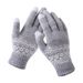 Foreign Trade Warm Thickened Jacquard Gloves For Adults, Women's Winter Knitted Touchscreen Gloves, Cross-Border_desvips.com