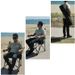 Outdoor Folding Chair Portable Self Driving Camping Director Chair Bold Backrest Armrest Horseshoe Beach Fishing Chair_desvips.com