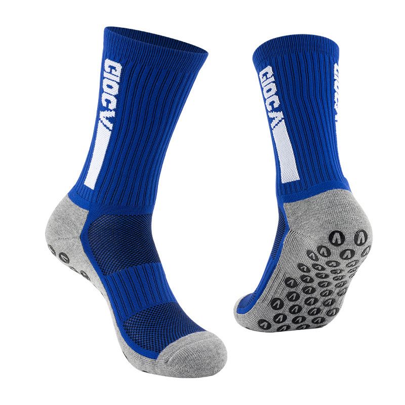 Performance Football Socks With Grip Dots & Moisture-Wicking Fabric – Mid-Cushion Athletic Socks For Men, Non-Slip Training Socks_desvips.com