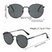 Trendy Circle Round Sunglasses Vintage Summer Hippie Glasses UV Protection Eyewear For Women Men_desvips.com
