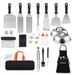 Camping Cookware Stainless Steel Barbecue Tool Set Cooking Shovel Combination Barbecue Set Outdoor Camping BBQ Barbecue Set_desvips.com