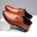 Fashion Spring New Leather Sports Casual All Match Breathable Non-Slip Business Men'S Shoes_desvips.com