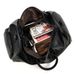 Big Capacity Genuine Leather For Men Women Soft Black Cowhide Casual Travel Duffel Large Luggage Weekend Shoulder Bag_desvips.com