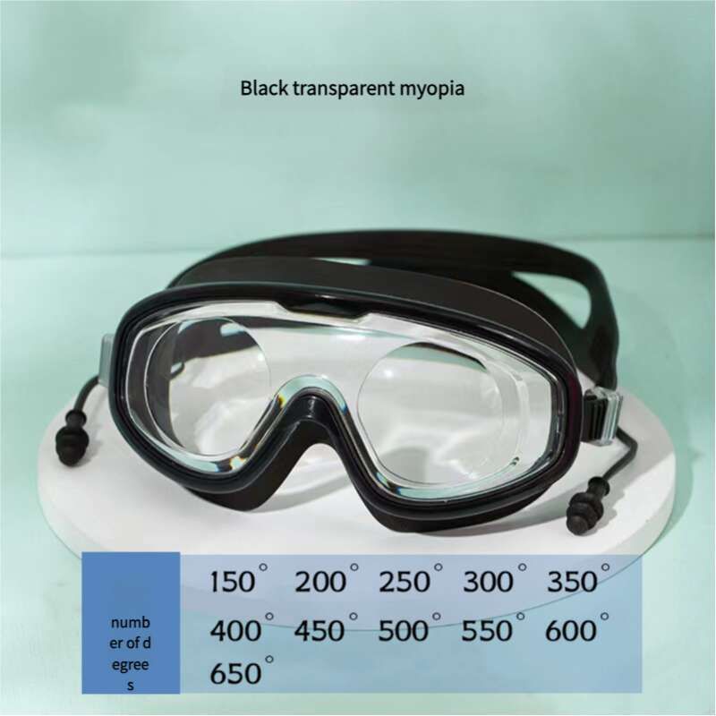 Adult Large Frame Goggles For Men Women, Professional Waterproof And Anti Fog Swimming Goggles, Myopia With Degree_desvips.com