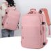 Multi functional pull-up for men and women, multi-layer high-capacity laptop bag, business travel backpack_desvips.com