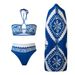 New Two-piece Swimsuit Women Fashion Sexy High-waisted Suit_desvips.com
