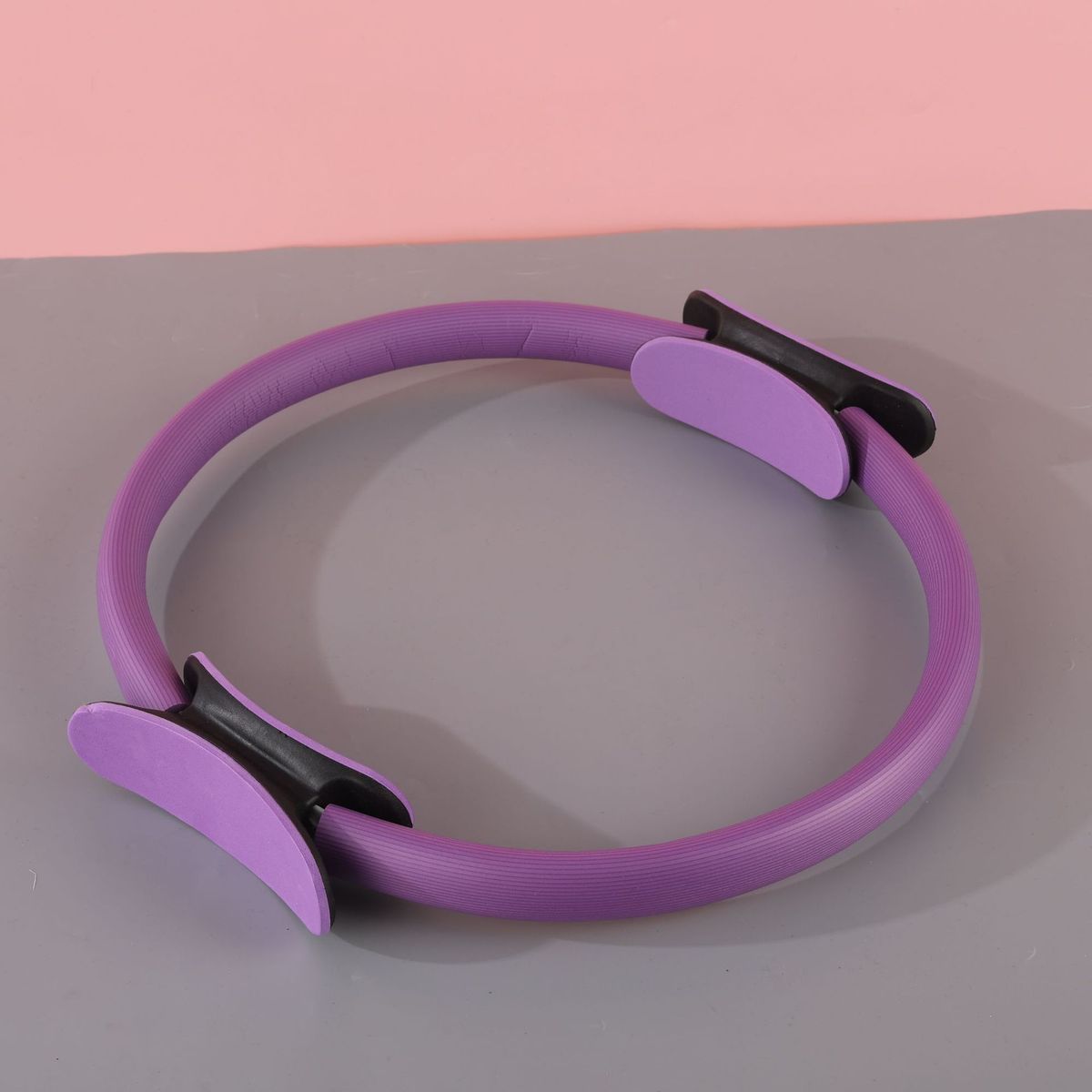 Yoga Rings Pilates Fitness Shaping Elastic Resistance Bands For Body Exercise Yoga Wheels And Pilates Rings For Home Gym Equipment_desvips.com