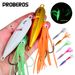 Deep Luminous Mustache Man Squid Hook Slow Jigging Flame Moon Lure Iron Plate Bionic Sea Drag Fishing Bait_desvips.com