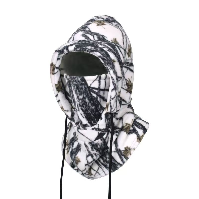 Cross-border Wholesale Autumn Winter Warm Neck Warmer Integrated Hat Helmet Liner Headgear For Electric Vehicle Skiing_desvips.com