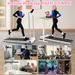 Foldable Treadmill Handle Bar & Incline, 2 In 1 Upgrade Portable Under Desk Walking And Vibration Pad With Remote_desvips.com