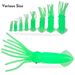 Deep Octopus Lure Boat Trolling Silicone Squid Skirt Luminous Sea Fishing Bait_desvips.com