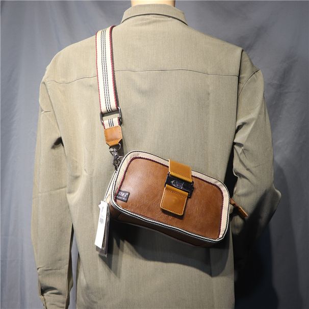Threebox Outdoor Buckle Hip-Hop Shoulder Bag_desvips.com