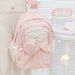 Cream Style For Students With High Appearance Simple Cute Design Large Capacity Backpack Lightweight And Painful Ba_desvips.com