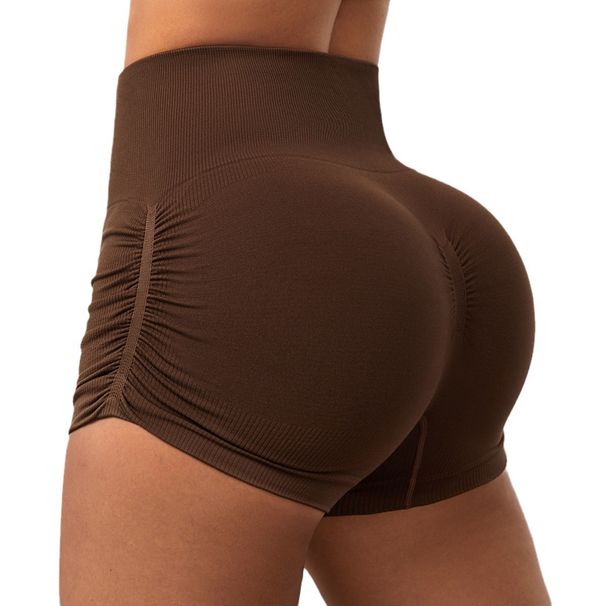 Yoga Pants For Women High Waisted Quick Dry Tight Fitness Running Sports Pants Hip Lifting Peach Hip Ribbed_desvips.com