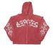 Street Hip-Hop Star Girl Print Black Zip-Up Hoodie Y2k Harajuku Jacket Sweatshirt For Women_desvips.com