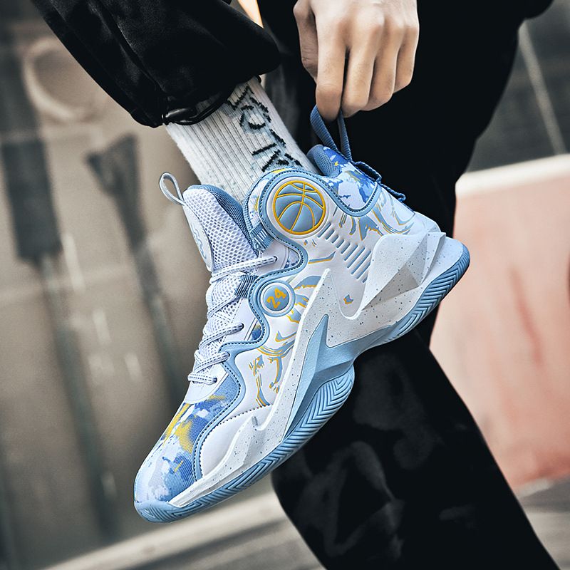 Boys' Sports New Children's Cement Floor Competition Training Basketball For Big Boys Students Running Shoes_desvips.com